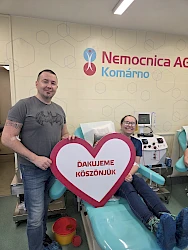 Najvzácnejší valentínsky dar v komárňanskej nemocnici pomôže zachrániť desiatky ľudských životov