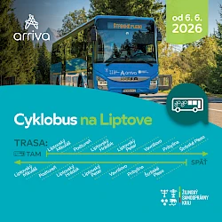 Začína sezóna cyklobusov na Orave a Liptove, prvé spoje vyrazia na cesty v sobotu 6. júna