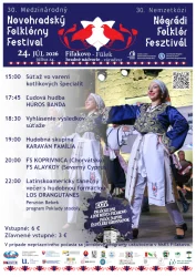 30. Medzinárodný novohradský folklórny festival vo Fiľakove