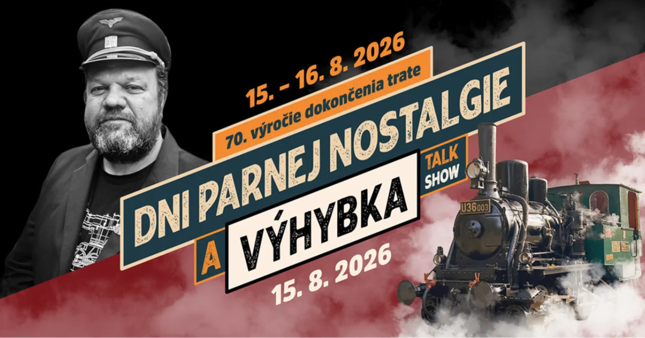 Unikátna Košická detská železnica pozýva cez víkend na podujatie Dni parnej nostalgie