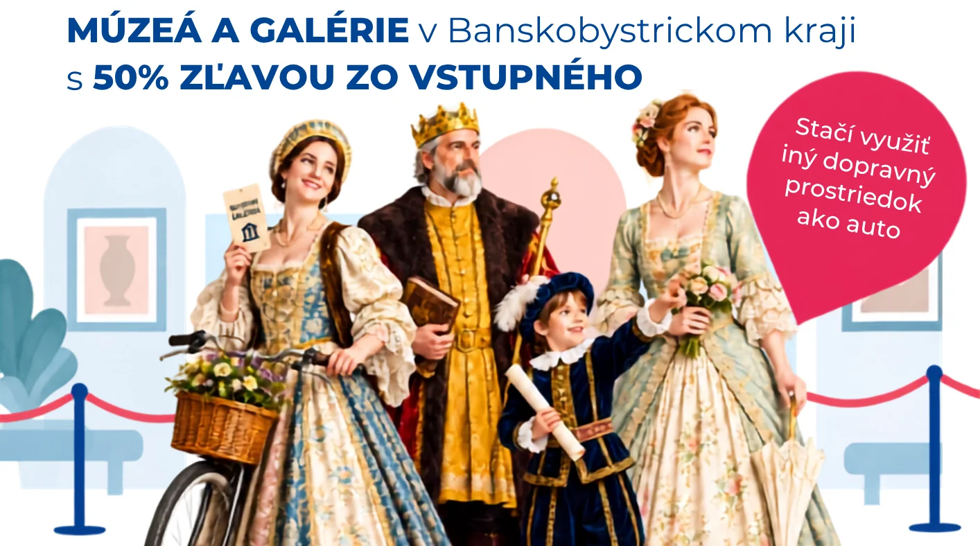 Európsky týždeň mobility v BBSK: Za kultúrou bez auta, s polovičnou zľavou a šancou cestovať mesiac zadarmo