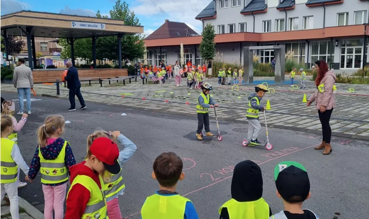 Európsky týždeň mobility v obci Beluša vzdelával i zabával