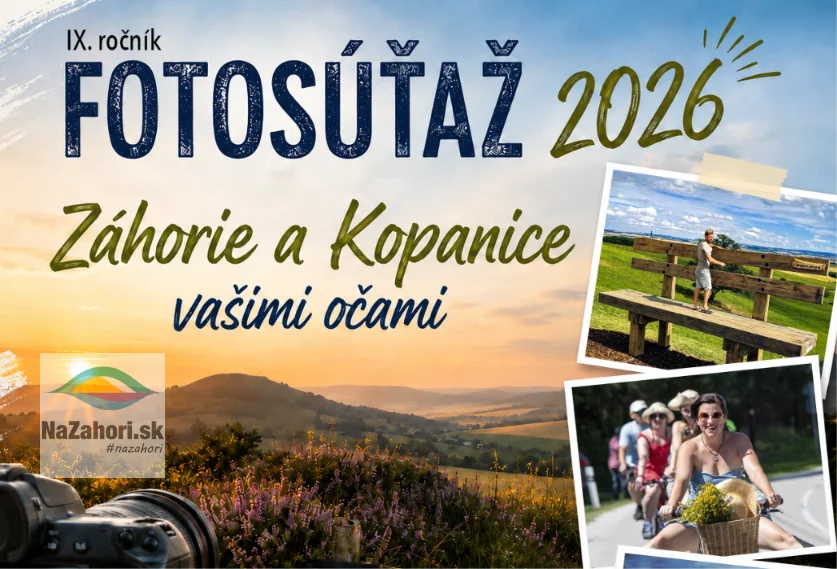 Zapojte sa do fotosúťaže a zachyťte Záhorie a Kopanice vašimi očami